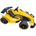 thumbnail image 1 of 12V Kids Electric Ride On Go Kart With Remote Control - Yellow, 1 of 4