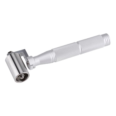 Samfox Rouleau de Pression, en Acier Inoxydable Papier Peint Bord Bord Rouleau Rouleau Plat Pression Rouleau DIY Main Rouleau Plaque Outil 40mm