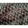 thumbnail image 4 of oneOone Silk Tabby Fabric Paisley & Chevron Ikat Print Fabric By The Yard 42 Inch Wide, 4 of 4