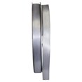 thumbnail image 1 of Reliant Ribbon 4950-070-03C 0.625 in. 100 Yards Double Face Satin Ribbon, Silver, 1 of 3