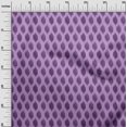 thumbnail image 2 of oneOone Viscose Chiffon Pastel Purple Fabric Geometric Line Ikat Sewing Craft Projects Fabric Prints By Yard 42 Inch Wide, 2 of 4