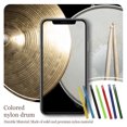thumbnail image 4 of yingyy 2Pcs Nylon Tambour Rythme Bâtons Maillets Percussion Enfant Baguettes Instrument de Musique Débutants Adultes Professionnels Rouge Jaune, 4 of 6