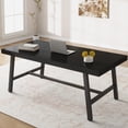 thumbnail image 5 of Yiwa Industrial Style Dining Table, 70.87" Wood & Metal Table, Seats 6-8, Sturdy Gray Table for Kitchen, Dining Room, 5 of 5