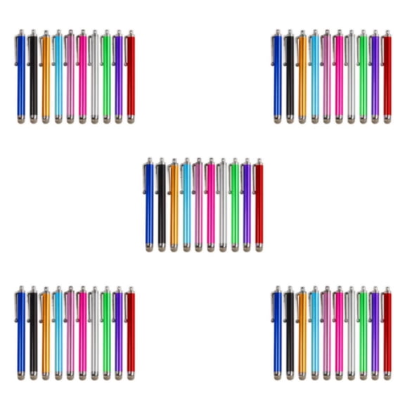 Wweixi 20 Pcs Stylet à Écran Tactile Toucher Sensible Facile à Utiliser Précisément Grand 5Ensemble