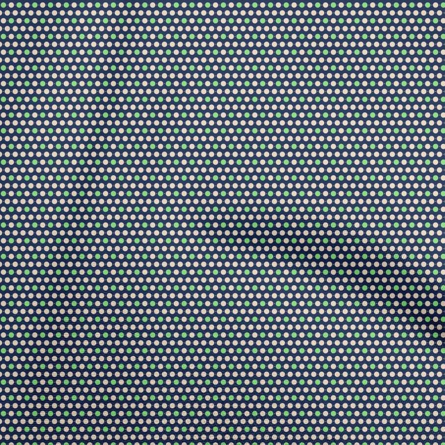 oneOone Velvet Blue Fabric Dot Craft Projects Decor Fabric Printed By The Yard 58 Inch Wide