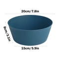 thumbnail image 2 of Reusable Lightweight Bowl, Large Capacity Salad Bowls for Rice Soup Snack Fruit Serving, Microwave and Dishwasher Safe Kitchen Bowls for Home, Camping, and Picnic, 2 of 6
