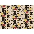 thumbnail image 1 of Ahgly Company Tapis d'Intérieur Rectangulaire Transitionnel Kaki et Or Lavable à la Machine, 8 Pieds x 12 Pieds, 1 of 7