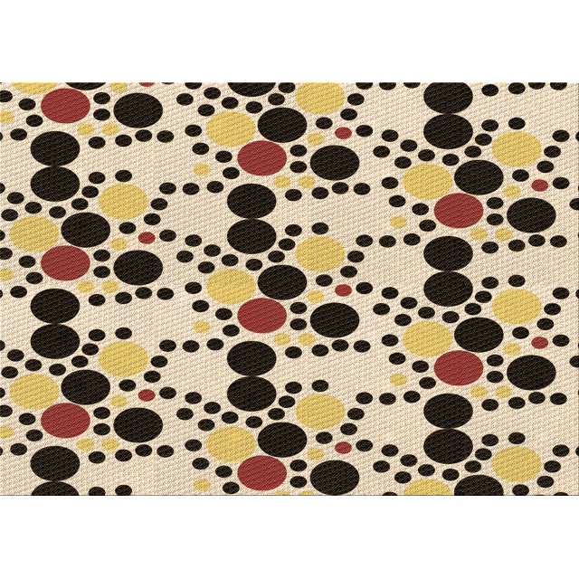 Ahgly Company Tapis d'Intérieur Rectangulaire Transitionnel Kaki et Or Lavable à la Machine, 8 Pieds x 12 Pieds