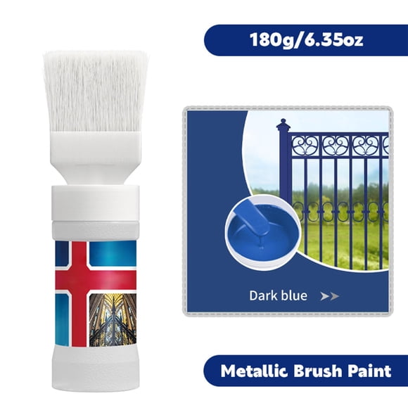 Water-Based Rust-Proof Metal Paint With Built-in Brush For Easy Application 180