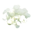 thumbnail image 1 of KLKCMS 130 Pcs Paillettes Rondes Amples 16 mm pour Fabrication de Bijoux Vêtement Robe de Mariée Transparent, 1 of 9