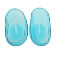 thumbnail image 1 of lionlar 1 Paire Protecteurs d'Oreilles Réutilisables Bleu Pâle Couvre-Oreilles Imperméables pour Teinture des Cheveux, 1 of 6