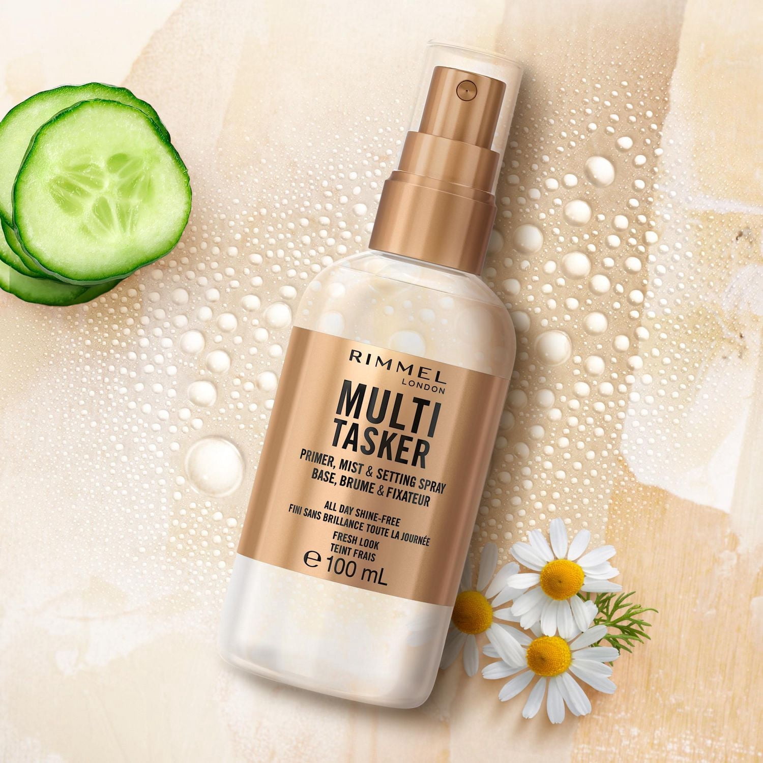 Multi-Tasker, Primer, Mist & Setting Spray, Shine-Free Finish, Primes Complexion, Refreshes Skin, All-Day Setting Power, Vegan Formula
