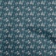 thumbnail image 1 of Oneoonetissu en Viscose Chiffon Bleutissu pour Enfantstissu Floral pour Couturetissu d'Artisanat Imprimé au Mètre42 Pouces de Large, 1 of 4
