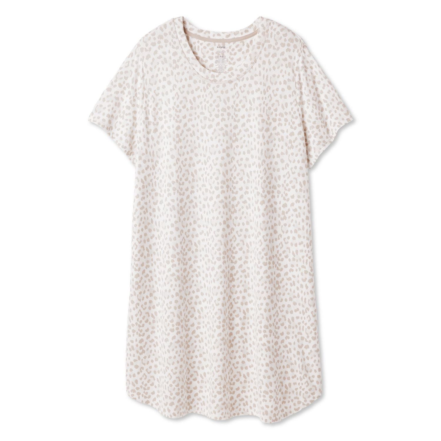 George Women's Plus Printed Sleepshirt