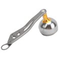 thumbnail image 3 of Aluminum Fishing Reel Handle Grip Baitcasting Rocker Arm Replacement Aluminum Alloy Lightweight 360 Rotation Hollow Design 8x5mm, 3 of 7