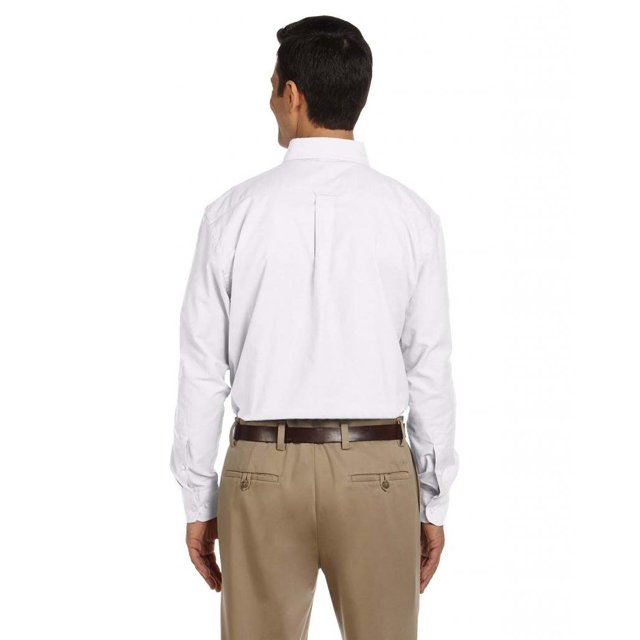 Harriton Oxford à Manches Courtes pour Hommes avec Protection Antitaches