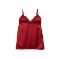 thumbnail image 3 of Ensemble de Lingerie en Satin de Soie 3 Pcs pour Femmes Peignoir et Robe et String Nuisette Ensembles Vêtements de Nuit Pyjamas, 3 of 6