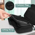 thumbnail image 4 of Tianle Carrying Case Compatible with Steam Deck - [Shockproof] Hard Shell Protective Cover Portable Travel Bag w/Inner Pocket and 16 Game Card Slots Compatible with Steam Deck & Accessories, Black, 4 of 8