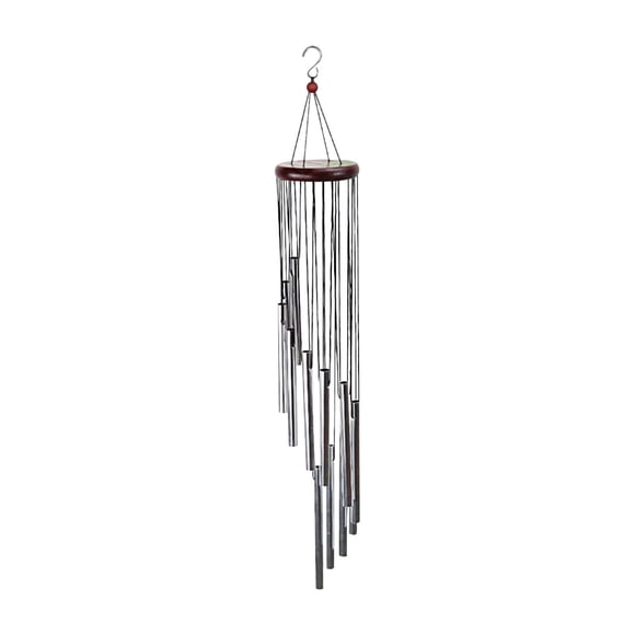 Dvkptbk Wind Chimes Creative Wood Metal Multi-tube Wind Chime Car Interior with Cerium Product, New House Door Bell with Cerium Home Decor on Clearance