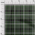 thumbnail image 2 of oneOone Polyester Spandex Green Fabric Plaid Craft Projects Decor Fabric Printed By The Yard 56 Inch Wide, 2 of 4
