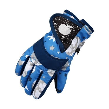 jovati Winter Gloves for Kids Boys Girls Snow Windproof Mittens Outdoor Sports Skiing