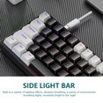 thumbnail image 4 of HLONK Wired 61 Keys Mechanical Gaming Keyboard with RGB Backlit for Windows Pc  White, 4 of 9