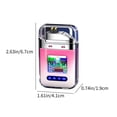 thumbnail image 3 of Big Savings! Creative Gradient Color Lighter, Outdoor Windproof Lighter with Double Arcs, Cool Transparent Lighter for BBQ, Camping, and Fire Starting, 3 of 6