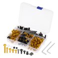 thumbnail image 1 of Unique Bargains 195pcs Motorcycle Fairing Body Bolts Fastener Clip Screws, 1 of 8