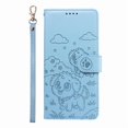 thumbnail image 5 of Compatible with iPhone 17 Pro Case Wrist Strap Leather Dog Embossed Pocket Card Slot Holders, 5 of 5