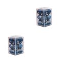 thumbnail image 4 of Transemion 12piece Christmas Balls Enought Quantity For Beautifully Decorated Festive Tree dark blue 2Set, 4 of 6