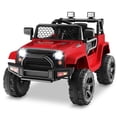 thumbnail image 1 of Costway 12V Kids Ride On Truck Car Electric Vehicle Remote with Music & Light Red, 1 of 10