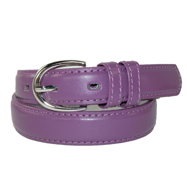CTM® Ceinture Habillée de Base en Cuir pour Enfant 1 Pouce (Lot de 2)
