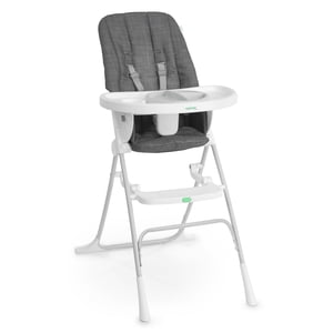 Ingenuity Sun Valley Chaise haute pliante compacte, groupe d'âge 6 Mois à 3 Années ou jusqu'à 33 Lbs