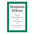 thumbnail image 1 of Trois Divertiments et Alla Marcia : Pièces (Édition Faber), 1 of 1