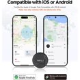 thumbnail image 3 of TEMOGU-LiTag Duo - Tracker Double Système pour iOS Ou Android, Étui avec Support Air-Tag Inclus, Étiquette de Suivi Bluetooth/key Finder/tracker de Bagages/localisateur d'Articles, Apple & Google sous Licence Officielle (Noir 1PCS), 3 of 4
