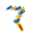 thumbnail image 3 of YiJuHui 1pcs Wooden Dexterity Puzzle Stacking Game - Skill Development Focus Toy for Family Party Games & Classroom Activities, 3 of 6
