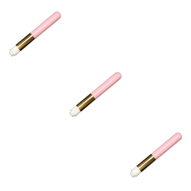 Transemion Lash Shampoo for Lash Extensions Nose Brushes Make-up Flat Flower Head Type 4 3Set