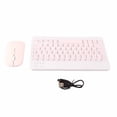 thumbnail image 3 of 10 Inch  Keyboard Set USB Charging Ultra Thin Quiet  Keyboard with DPI Mouse, Compatible with Cellphone Laptop, 3 of 7