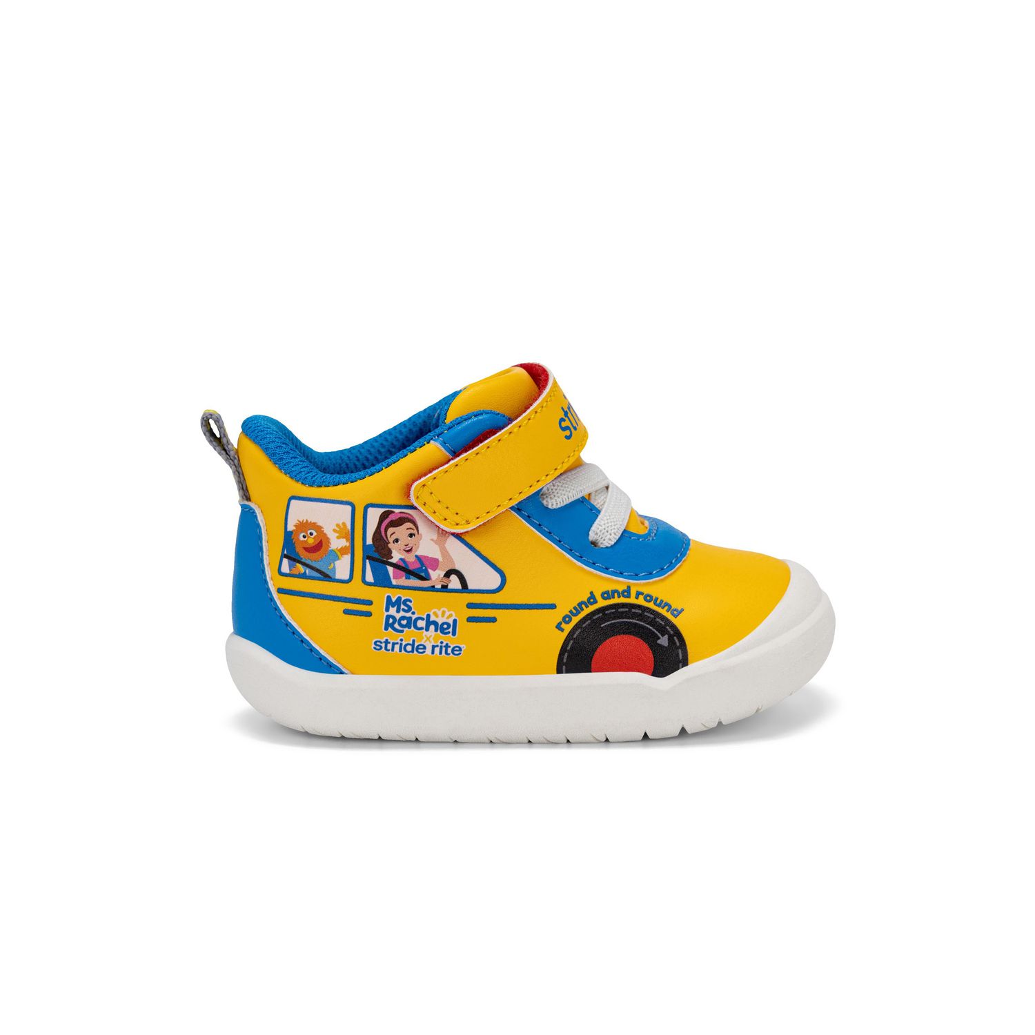The Wheels On The Bus - Ms. Rachel by Stride Rite Unisex Sneaker