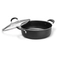 thumbnail image 2 of Starfrit 7.2Qt (6.8L) Dutch Oven with Lid, Nonstick Aluminum, Oven Safe up to 350F, Large Capacity for Family Meals, Easy to Clean, Tempered Glass Lid, Black, 2 of 2
