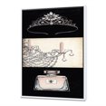 thumbnail image 1 of Chandelier, Parfum and Glamorous Tiara - Fashion Framed Canvas, 1 of 3