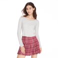 thumbnail image 1 of No Boundaries Women's Button-Front Cardigan, 1 of 6