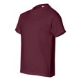 thumbnail image 3 of Hanes Boy`s 5.2 oz COMFORTSOFT HEAVYWEIGHT T-Shirt, S, Maroon, 3 of 5