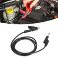 thumbnail image 4 of Banana Plug Test Leads, 10mm Opening Electrical Portable Test Flexible Brass Cable Silicone Sheath  For Multimeter Black, 4 of 8