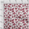 thumbnail image 1 of oneOone Georgette Viscose Fabric Floral Ikat Print Fabric BTY 42 Inch Wide, 1 of 1