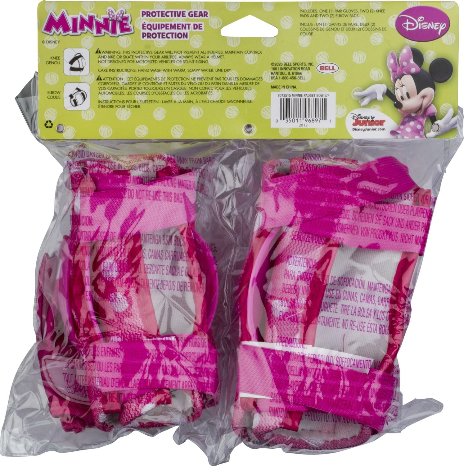 Bell Sports Equipement de protection pour vélo Minnie™ 3+