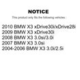 thumbnail image 2 of Transit Auto Kit de Fixation avant Droite (Côté Passager) pour Voiture BMW X3 KSS-107052, 2 of 2