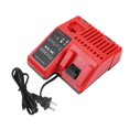 thumbnail image 2 of 12V 18V Lithium Battery Charger Milwaukee M1218C M18 Replacement 110240V Fast Intelligent Charge, 2 of 7