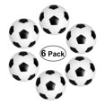 thumbnail image 1 of Shisuyan NUOLUX 6PCS 32mm Table Football Balls Black/White Ball, 1 of 8