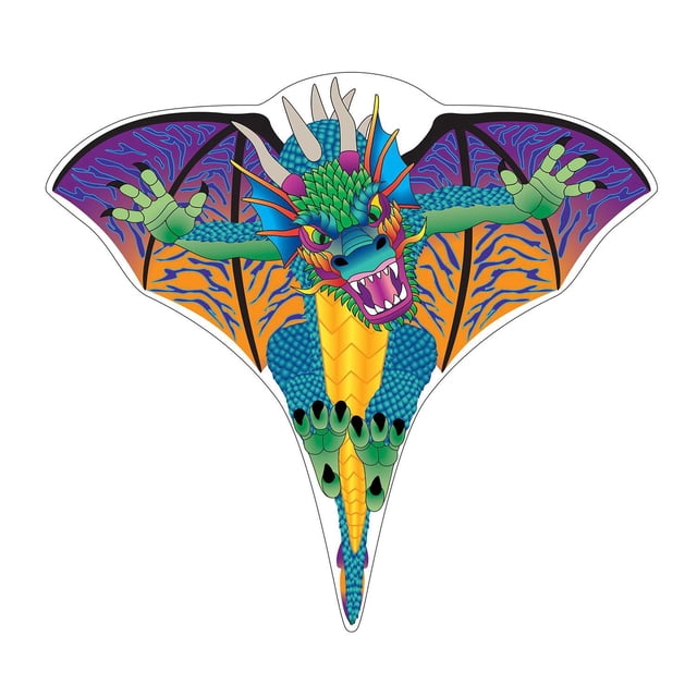 Cerf-volant en poly X Kites Dragon 28 pouces. Blade